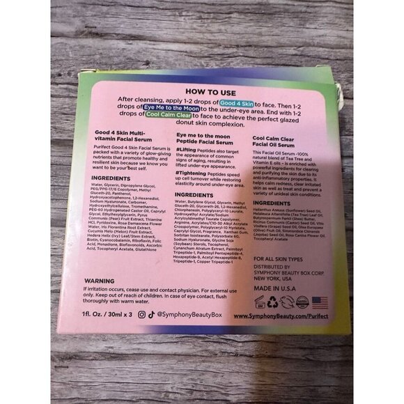 The Glazed Donut Skin Serum Trio - 1 fl oz each - Picture 2 of 3